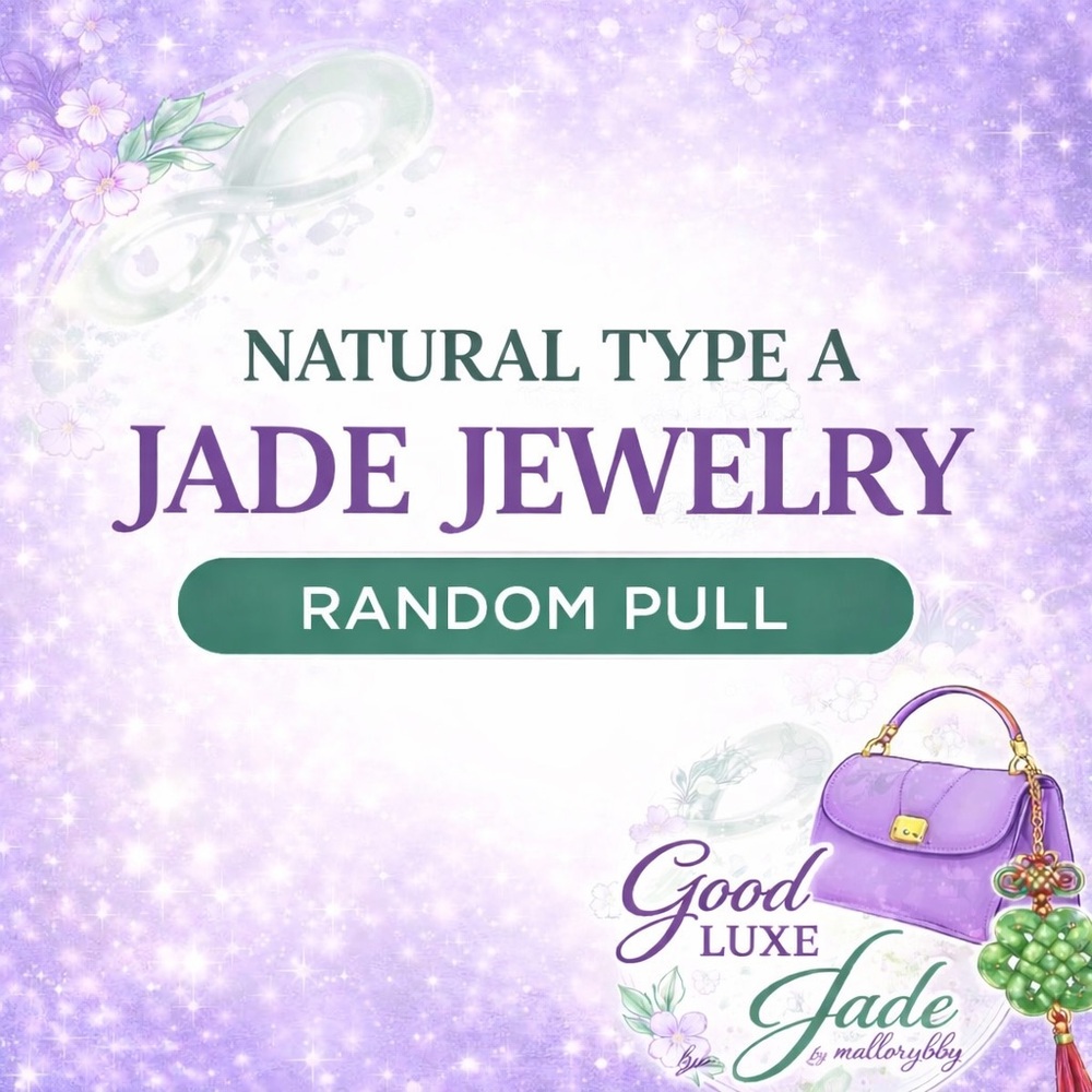 Grade A Natural & Authentic Jadeite Jade Bracelet (RANDOM PULL)